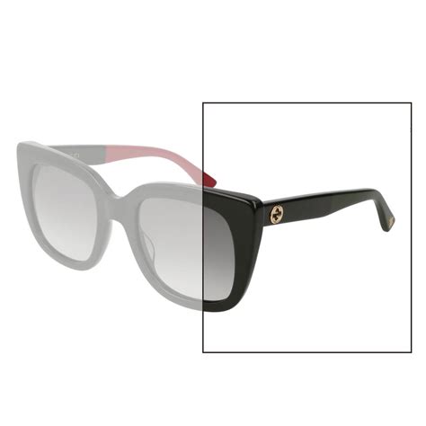 aste di ricambio gucci|GUCCI FLORA GG3699/N Z99 140 ASTE DI RICAMBIO .